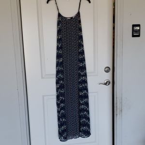 Maternity maxi dress